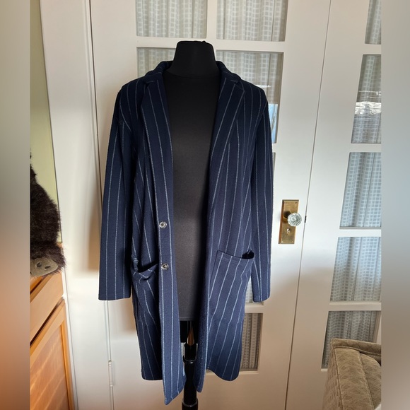 Harlyn Striped Coat - Picture 13 of 15